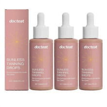 (3PCS) 1/2/3PCS Sunless Tanning Drops,Melanin Drops,Self Tanning Drops for Dark Fake Tan,Enhancing Your Natural Skin Tone