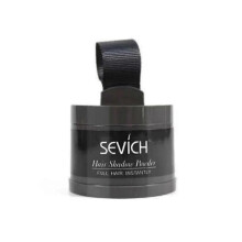 (Black) Sevich Hairline Powder 4g Hairline Shadow Powder Makeup Hair Concealer Natural Cover Unisex Hair Loss Product