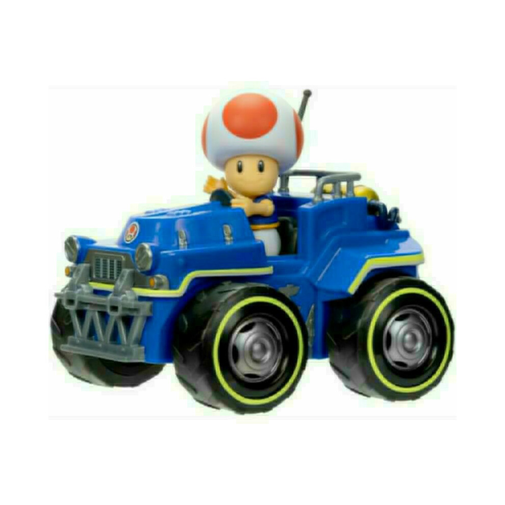 Nintendo Super Mario Bros. Movie Mini Figures With Karts - Toad
