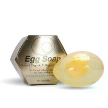 (A2, C2) Baby Soap Natural Gold Collagen 80g Household Bathroom Supplies Egg Soap Whitening Infant Skin-friendly Universal Cleansing Soap