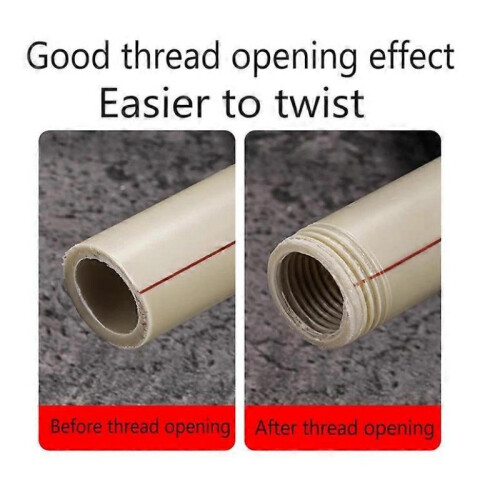 (3/4) Pipe Thread Cutting Tool，1/2'' 3/4'' Internal External Rethreading Maker 1