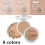 (Natural Beige) Phoera Matte Setting Compact Pressed Powder Face Foundation Make Up Base Fixer 2