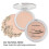 (Natural Beige) Phoera Matte Setting Compact Pressed Powder Face Foundation Make Up Base Fixer 5