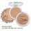 (Buff Beige) Phoera Matte Setting Compact Pressed Powder Face Foundation Make Up Base Fixer 1