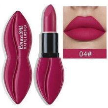 (D 04) 10 Color Matte Lipstick Velvet Rich Color Rendering Lip Makeup Tool Long Lasting
