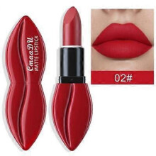 (B 02) 10 Color Matte Lipstick Velvet Rich Color Rendering Lip Makeup Tool Long Lasting