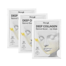 (3pcs) 8pcs/1x Facelift Collagen Mask - Korea's Face Waist Trainer, 3-In-1 Bluile Collagen