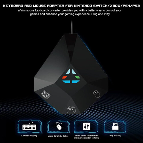 Keyboard and Mouse Adapter for Nintendo Switch 2