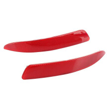 KIMISS Links & Rechts Achterbumper Reflector Auto Rode Bumper Reflector 63217158949 63217158950 Fit voor E70 X5 2007-2013