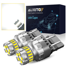 (Valkoinen 6500K-7440 W21W WY21W T20) 2kpl T20 7443 LED Canbus W21/5W 7440 W21W LED-polttimo punainen 6500K valkoinen