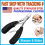 2025 Precisely Engineered Toenail Clippers, Black Handle for Thick Nails 1