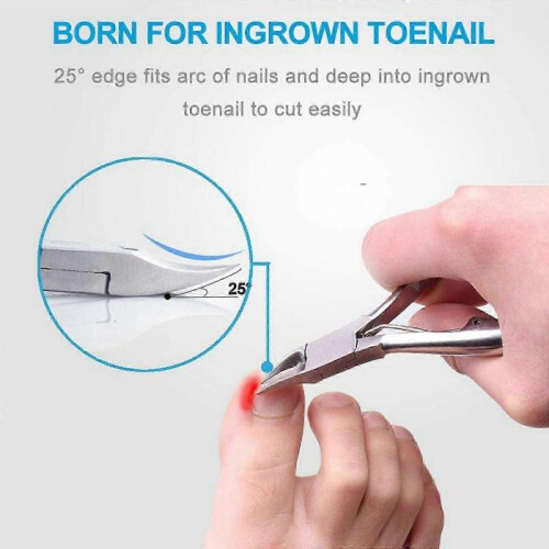 2025 Precisely Engineered Toenail Clippers, Black Handle for Thick Nails 1