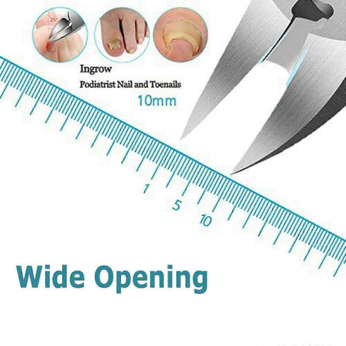 2025 Precisely Engineered Toenail Clippers, Black Handle for Thick Nails 2