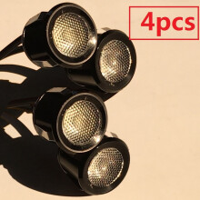 (4x lamppu-Fit Universal Autos-White)Auton sivulta takanäkymä led-peilin alla valo Eagle eye led päivänvalo