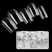 2025 Ultra-thin, non-marking, non-polished nail sheet 600pcs boxed, made of ABS