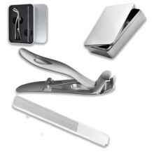2025 Nail Clippers Set with Metal File for Thick Nails Seniors