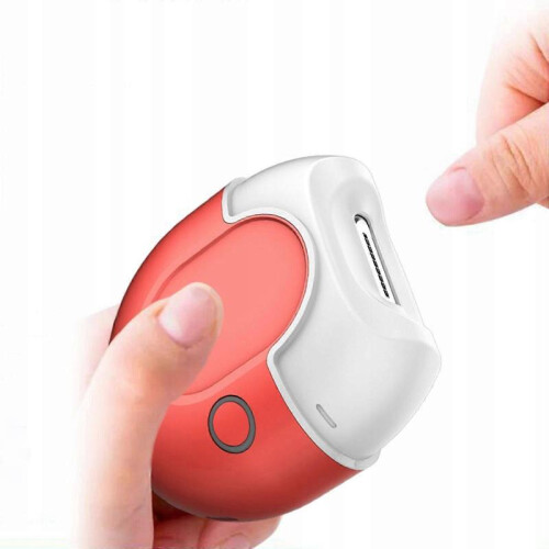 Portable Automatic Nail Trimmer ,anti Splash Nail File Sharpener Polish Red 2
