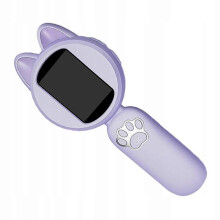 Kids Magnifying Glass School Teaching Aid Learning Toys Anti Slip Violet