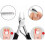 Set for Ingrowing Nails Clippers 8in1 4