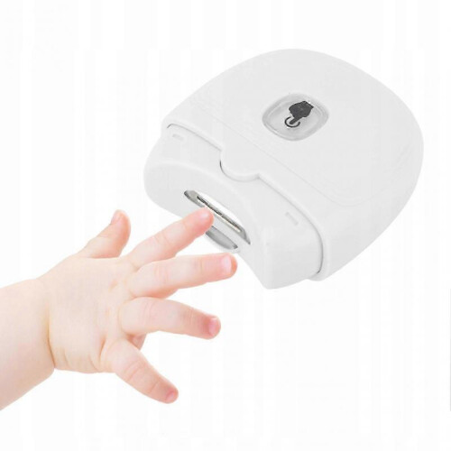 2025 Portable Usb Electric Nail Clipper White 1