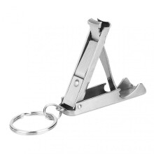 2025 3 in 1 nail cutter with file, key chain ring and bottle opener