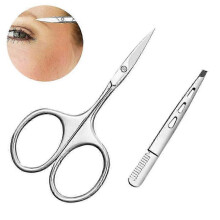 2025 Professional Grooming Tool, Sharp Pointed Tip Straight Edge Blades, Stainless Steel Trimming Scissors for Salon And Home Use