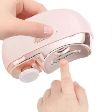 (pink) 2025 Multifunction Safety Electric Nail Clipper for All Ages