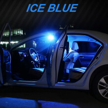 (Crystal Blue-Superb 2 Sedan -10P)BMTxms LED sisävalolamppusarja Skoda Superb 1 2 3 MK1 MK2