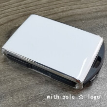 (polestar-logolla) 1 Avaimeton kaukosäädin Kiinnitä Real Car Key Shell for Polestar 1 For