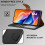 TCL 605 Case with 3 Card Slots, RFID Blocking Wallet Phone Cover 4