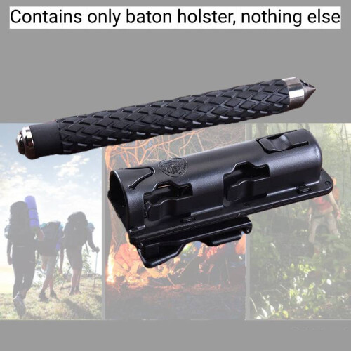 Degree 360 Rotation Baton Case Holster Holder Adjustable Outdoor Accessory Tool 1