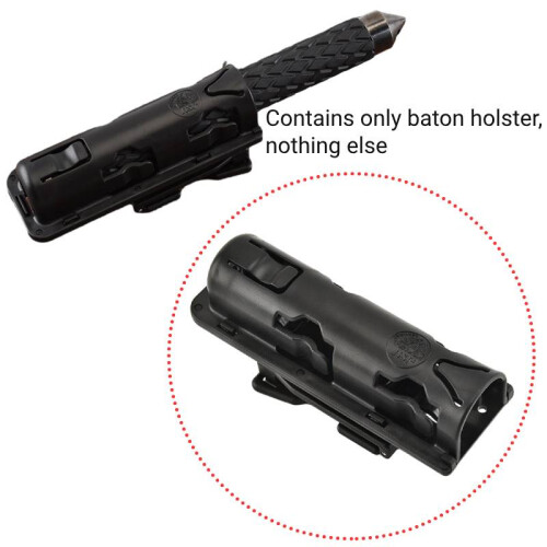 Degree 360 Rotation Baton Case Holster Holder Adjustable Outdoor Accessory Tool 2