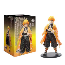 (10 - Con caja) Figura de acción de Anime Demon Slayer Kimetsu no Yaiba Kamado Tanjirou Agatsuma Zenitsu