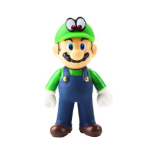 (A24-12CM) Juego Super Mario Bros Dibujos Animados Muñecas Modelo Anime Figuras Luigi Yoshi Mario Creativo Coleccionable
