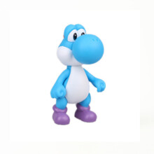 (A28-12cm) Juego Super Mario Bros Dibujos Animados Muñecas Modelo Anime Figuras Luigi Yoshi Mario Creativo Coleccionable