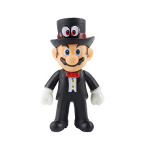 (A32-12CM) Juego Super Mario Bros Dibujos Animados Muñecas Modelo Anime Figuras Luigi Yoshi Mario Creativo Coleccionable