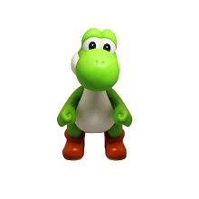 (A34-12cm) Juego Super Mario Bros Dibujos Animados Muñecas Modelo Anime Figuras Luigi Yoshi Mario Creativo Coleccionable