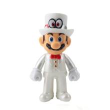 (A27-12CM) Juego Super Mario Bros Dibujos Animados Muñecas Modelo Anime Figuras Luigi Yoshi Mario Creativo Coleccionable