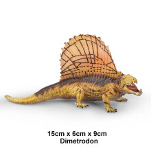 (Dimetrodon) Figuras de acción de dinosaurio jurásico de simulación Dino Park Carnotaurus Ankylosaurus Tyrannosaurus