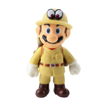 (A05-12CM) Juego Super Mario Bros Dibujos Animados Muñecas Modelo Anime Figuras Luigi Yoshi Mario Creativo Coleccionable