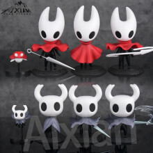 (10 cm 8 piezas) Figura de anime del juego Hollow Knight Figura de acción de PVC de Hollow Knight Modelo coleccionable