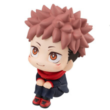 (Itadori Yuji) 10cm versión Q figura de Anime juguetes Chica de anime Jujutsu Kaisen figura Yuji Itadori Gojo