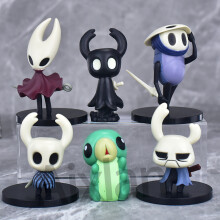 (6 cm 6 piezas) Figura de anime del juego Hollow Knight Figura de acción de PVC de Hollow Knight Modelo coleccionable