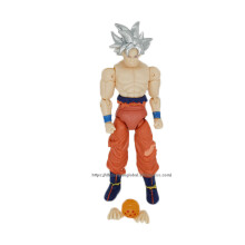 (Goku-blanco-sin caja) Dragon Ball SHF Goku Vegeta figura de acción Super Saiyan Gogeta Dbz estatuilla colección