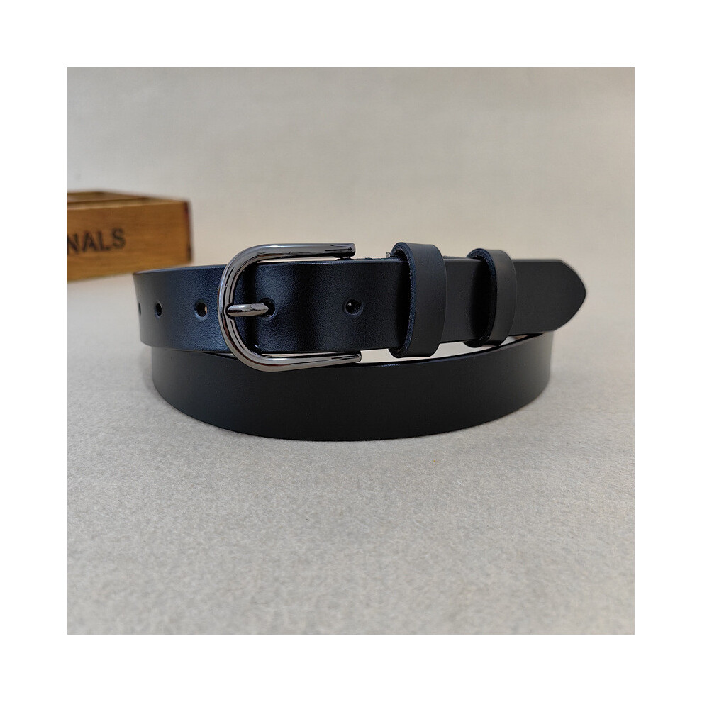 (Brown, 115cm) Leather Vintage Cowhide Women Belt Jeans Belt For Casual And Wears Office-image-OPC-PHFD52N-NEW