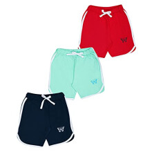 KYDA KIDS dievcensk   bavlnen     ortky regular fit - viacfarebn   (balenie 3 kusov)