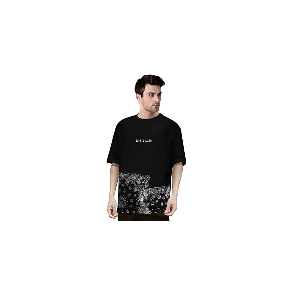 T-shirt coupe classique pour homme EYEBOGLER (T559_Noir S)