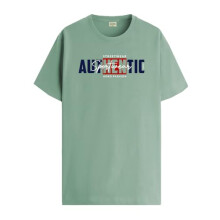 ADRO Heren T-shirt met grafische print van 100% katoen - Regular Fit, bedrukte T-shirts voor heren (RN24-SPT-PT_Pista_XL)