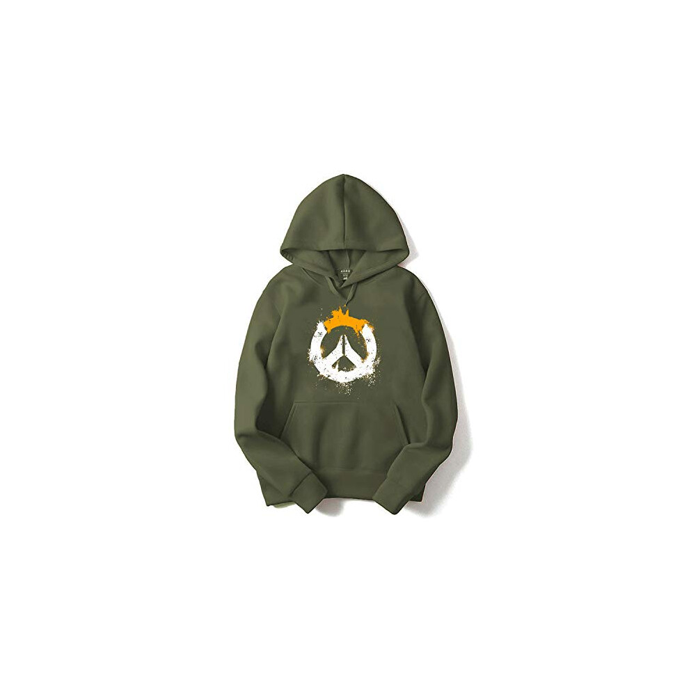 Sweat-shirt    capuche en coton pour homme ADRO (HM-PC-OL_Olive_S)