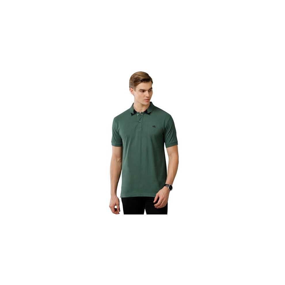 Polo ADRO en coton premium pour homme (PN23-H-PLN-GRN_Green_M)